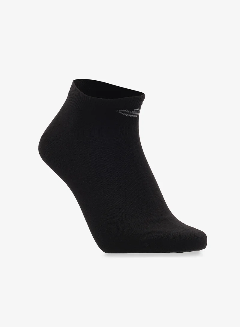 EMPORIO ARMANI  3 Pack Of Logo Ankle Socks for Men | Best Price UAE