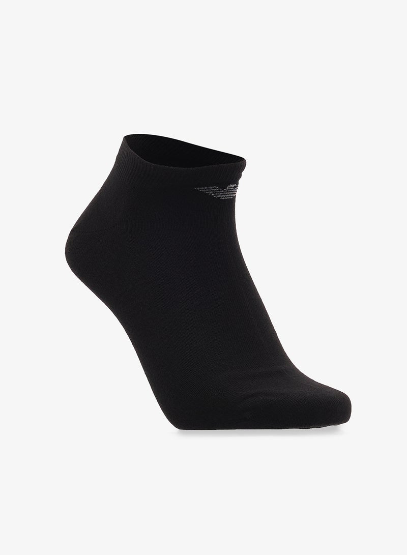 EMPORIO ARMANI 3 Pack Of Logo Ankle Socks - Image 4