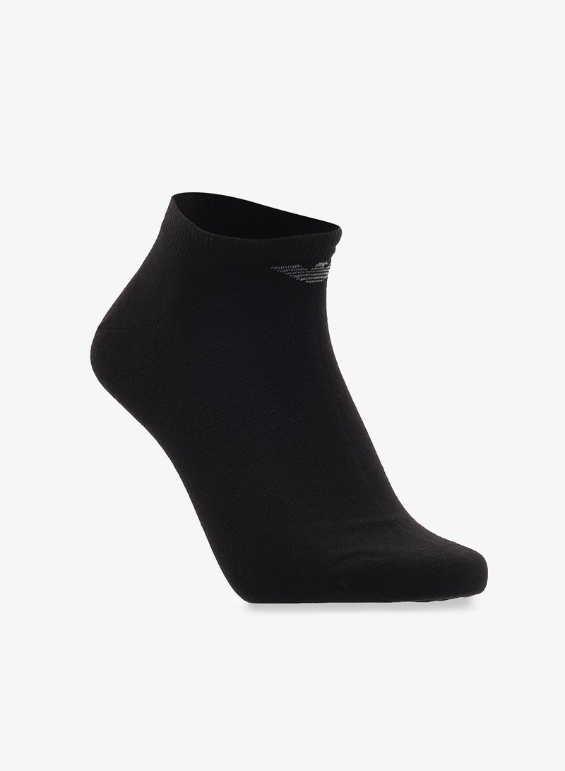 EMPORIO ARMANI 3 Pack Of Logo Ankle Socks - Image 3