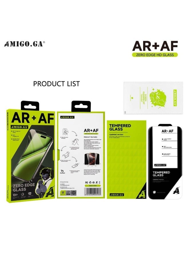 Amigo.Ga for iPhone 17 / iPhone 17 Pro 6.3-Inch Tempered Glass Screen Protector, 9H Hardness Anti-Scratch Tempered Glass flim, Case Friendly,Anti-Scratch For iPhone 17 / iPhone 17 Pro - Image 2