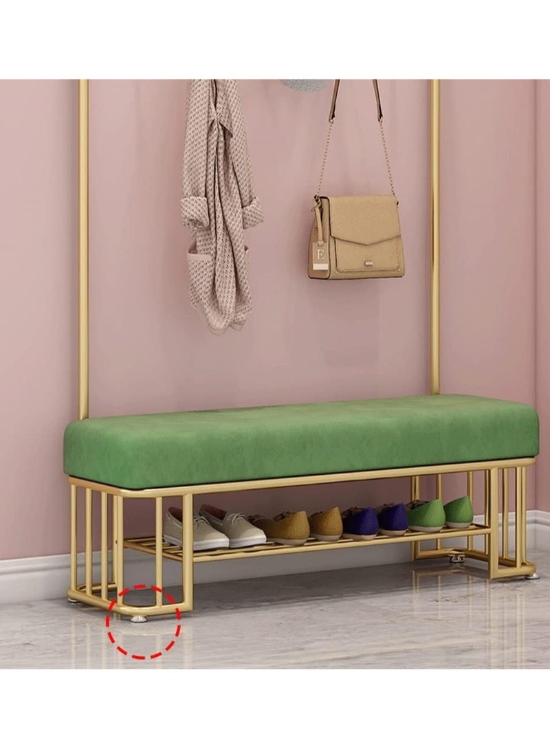 Footstool Multifunctional Household Shoe Rack Bench Double Shoe Stool Coat Rack Mirror Suitable for Living Room Porch Corner Corridor - Image 3