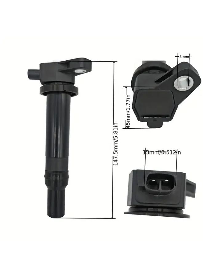 Black Ignition Coil Part Number 27301 26640 UF499 Compatible with 2006 2011 Models - Image 2