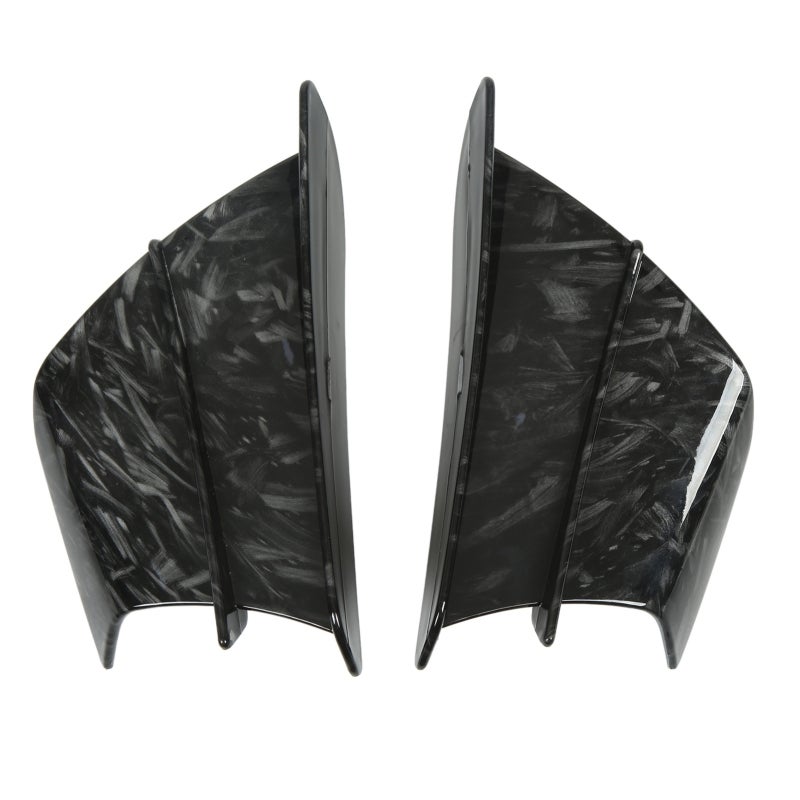 Motorcycle Winglet Marble Grain Motorcycle Side Spoiler Fit For R1 R3 R25 NINJA400 Z900 CBR650 - Aerodynamic Wing Three Dimensional Curve Design Increases Downforce - Motorcycle Fairing Winglets Made - Image 5