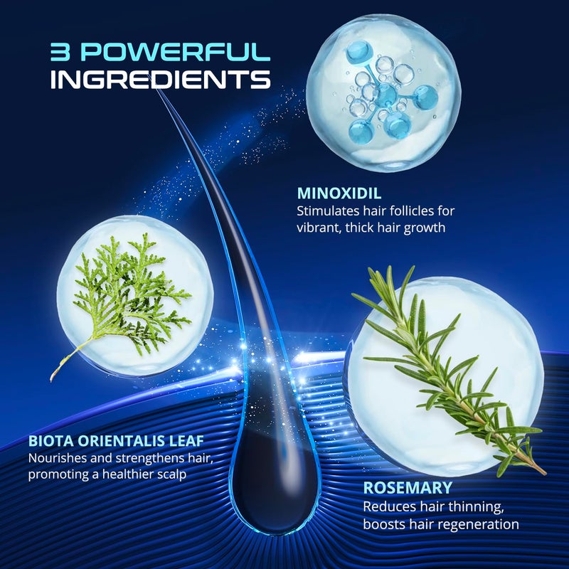 DAVV Minoxidil for Men Hair Growth Serum: Minoxidil 5 Percent - 1.5 - Image 5