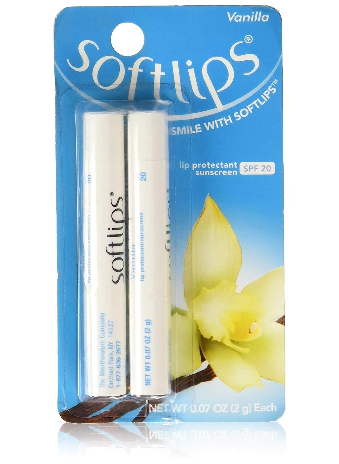Softlips Softlips Lip Protectant SPF 20 Vanilla 2 ea 3 pack 