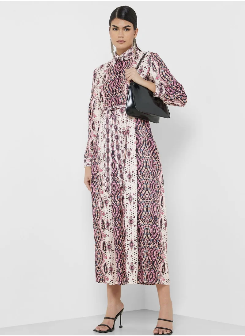 ELLA Geometric Print Dress