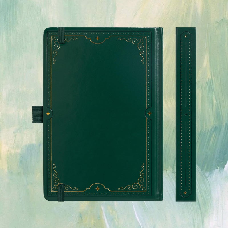 TIEFOSSI Tree of Life Journal, A5 Lined Journal for Women Men, Aesthetic Notebook with 316 Numbered Pages, Hardcover Vegan Leather Journals with Bookmark, 100 GSM Thick Paper - Image 3