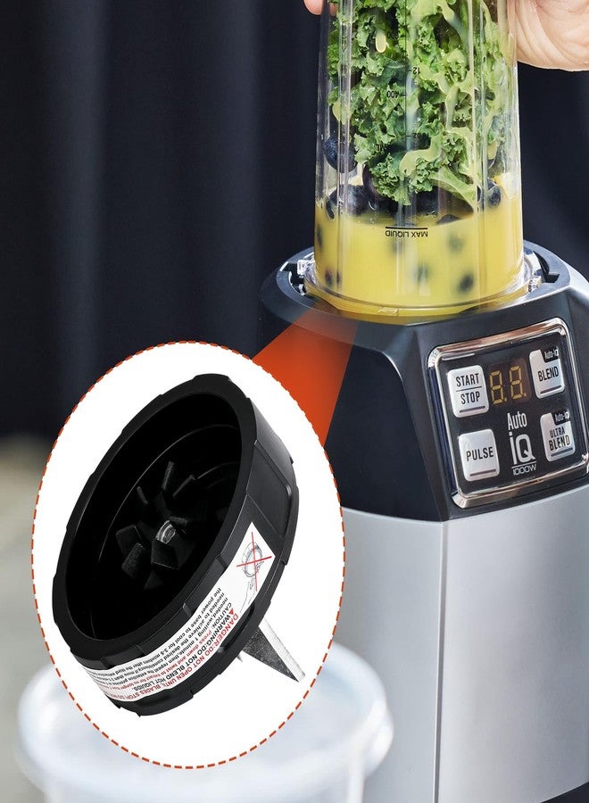 SYWAN 7 Fins Blender Replacement Parts, Only Compatible with Ninja Nutri Foodi Power Blender SS151 TWISTi DUO SS300 SS300C SS351 SS351C SS351TGT SS400 SS401 CO351B SS100 SS101 SS101C SS101TGT - Image 4