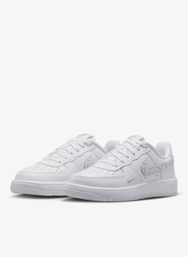 Nike Kids Force 1 Low Bp Lace Jd - Image 3