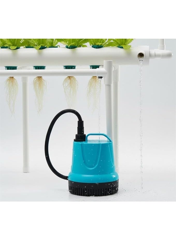 55W Submersible Water Pump High Efficiency Continuous Flow | Waterproof Water Pump for Aquarium, Fish Tank, Fountain, Pond, Waterfall, Garden & Water Circulation - Image 3