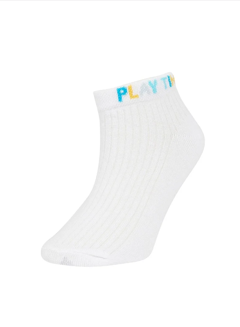 DeFacto 5-Pack Cotton Ankle Socks