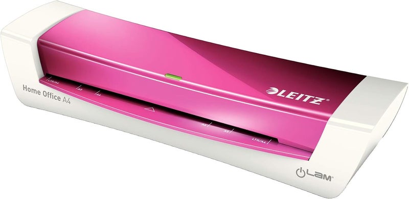 Leitz A4 Ilam Home Office Laminator Pink - Image 1