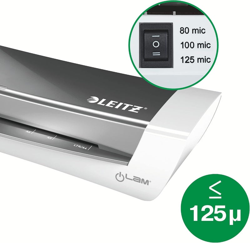 Leitz A4 Ilam Home Office Laminator Pink - Image 4