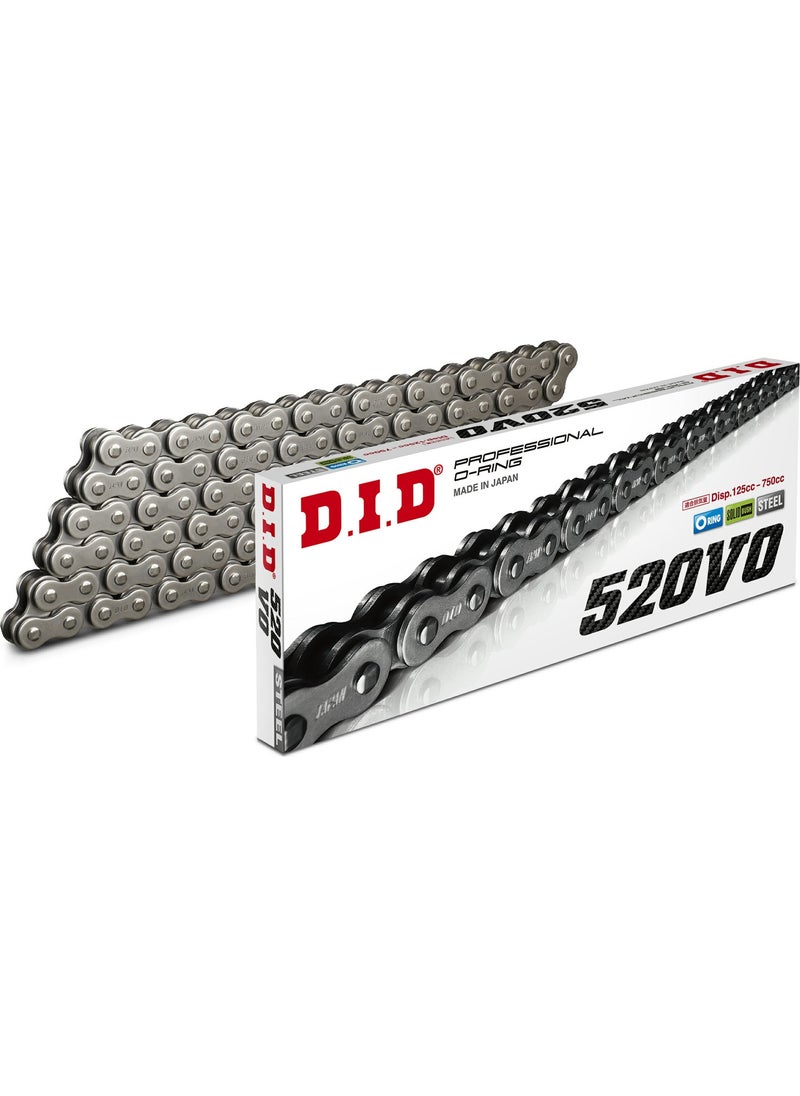 DID Dıd Suzuki DR-Z400 00-16 Model 520 112 Link O-Ring Steel Chain  - Image 1