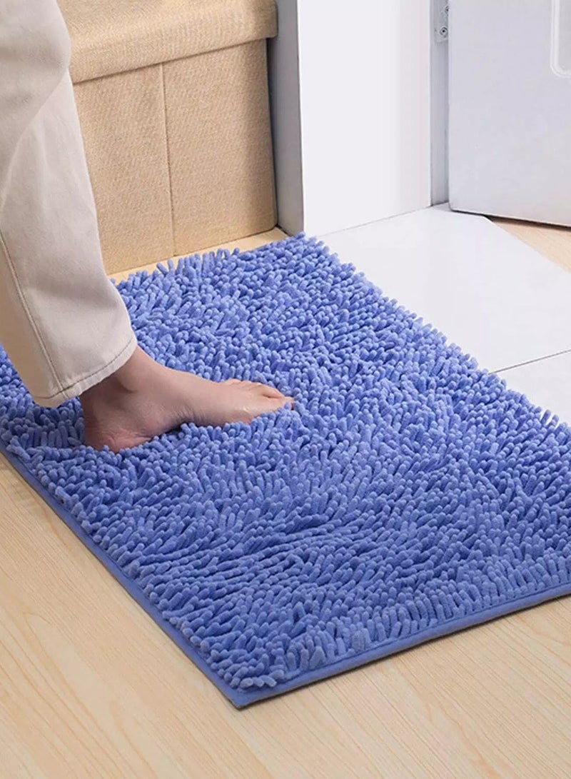 1pc Plain Chenille Rug  - Image 3
