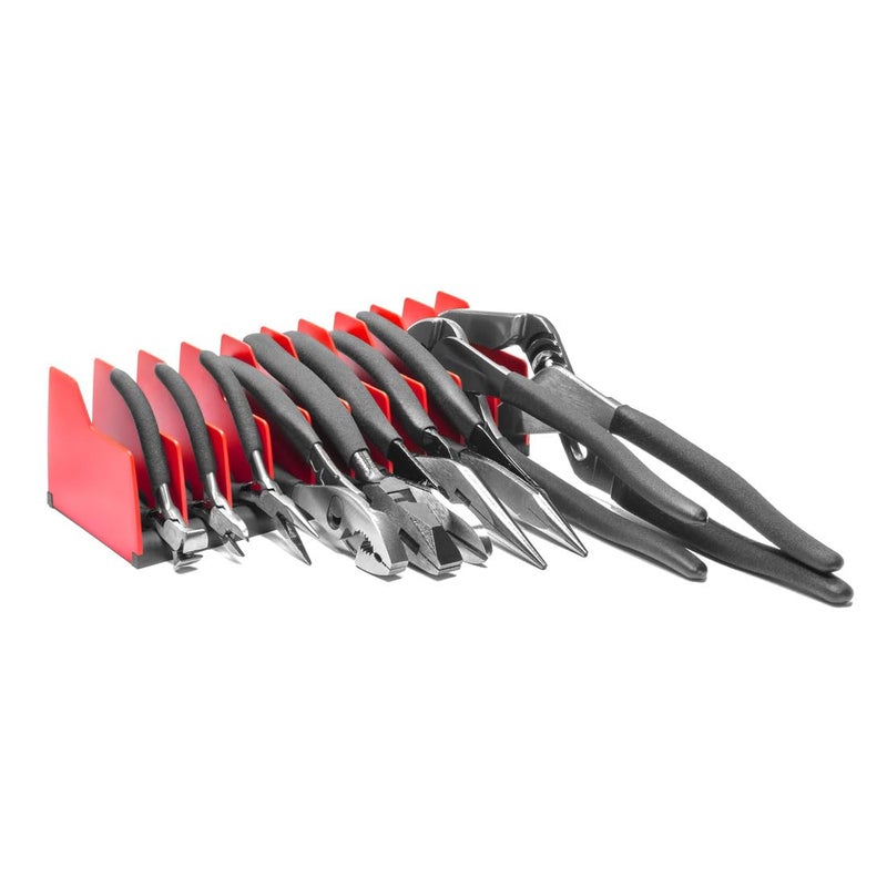 Ernst Manufacturing Plier Pro Premium No-Slip Plier Organizer, Holds 10-Tools of Any Size, Rubber Base Keeps Tools in Place - Made in USA - Image 3