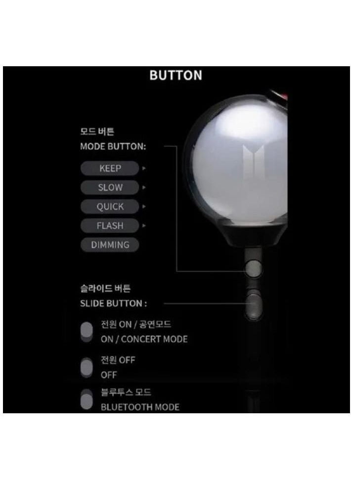 Generic - BTS Army Bomb V4 Lightstick Is Compatible With Bluetooth App - Image 1