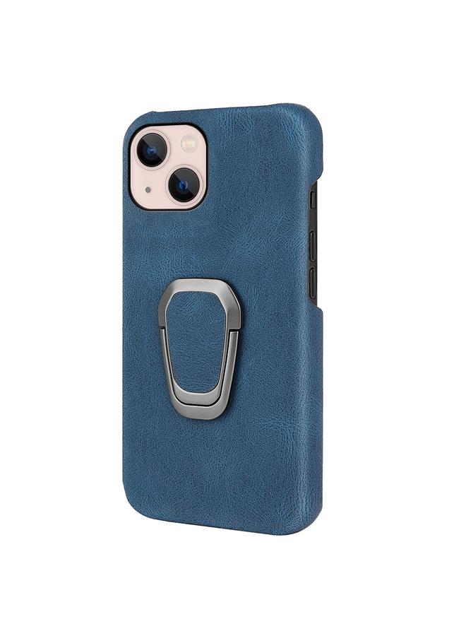 S-TOP Case For iPhone 14 Ring Holder PU Phone Case - Image 2