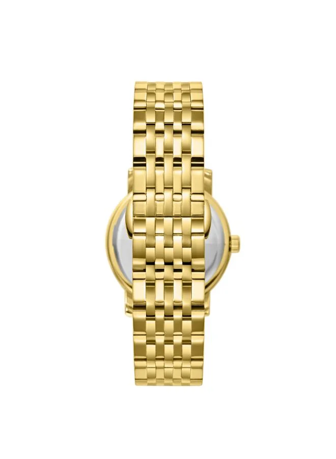 BEVERLY HILLS POLO CLUB BEVERLY HILLS POLO CLUB BP3670C.170 Women's Analog Display Watch & Metal Strap Gold