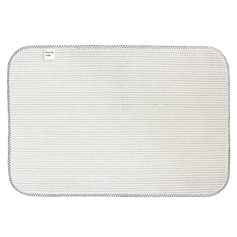 SKIVE Kitchen Mat and Runner with Anti Skid BackingColour Aqua Strip Blue 40x12040 x 60 CM Set of 2 - Image 3