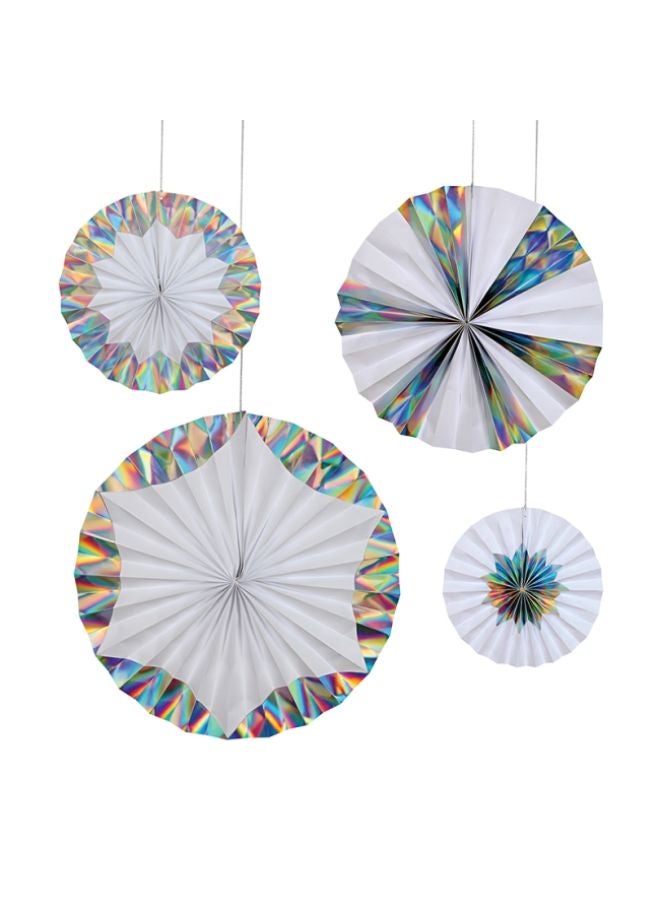 ميري ميري عجلات دبوس فضية هولوغرافية عملاقة - Image 1