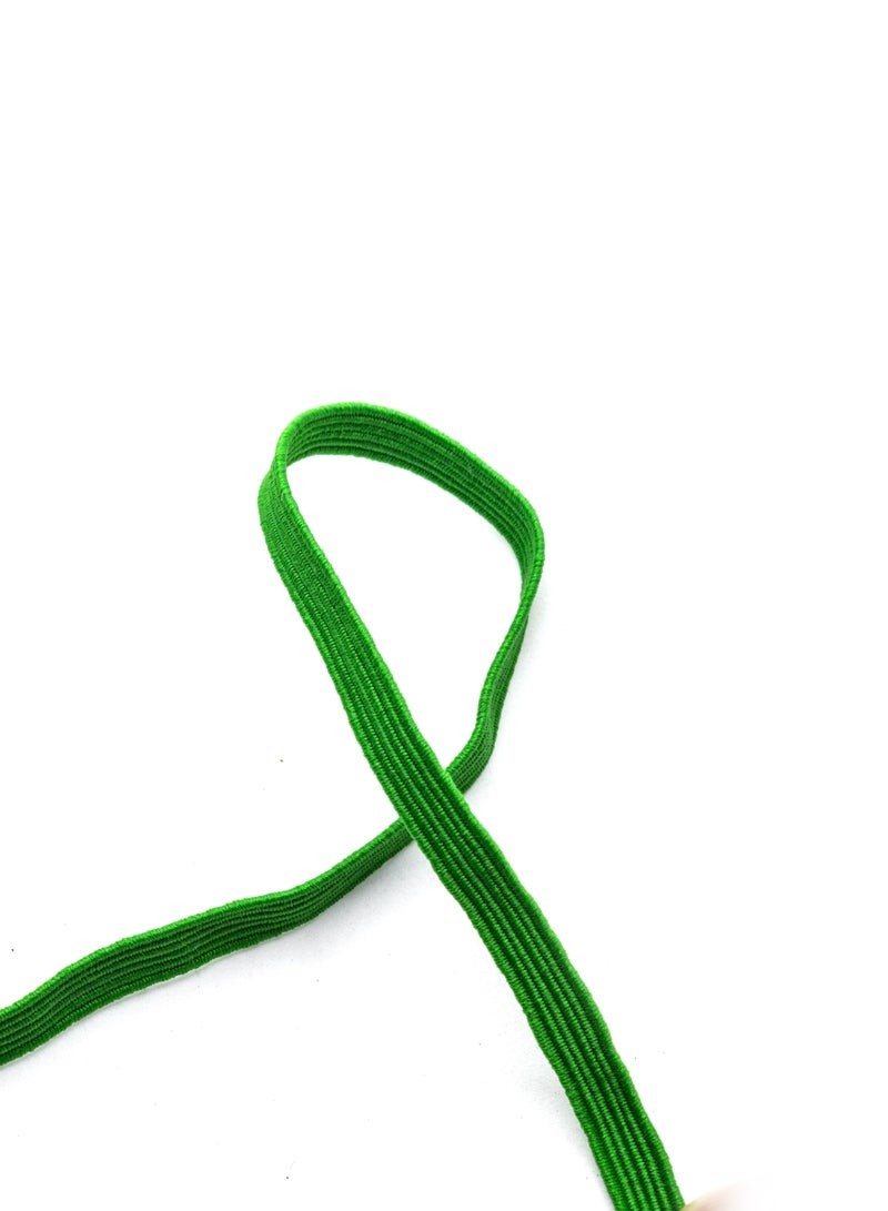 6mm Elastic Bands - 36 Yards for Sewing and Crafting (Green) - Image 2
