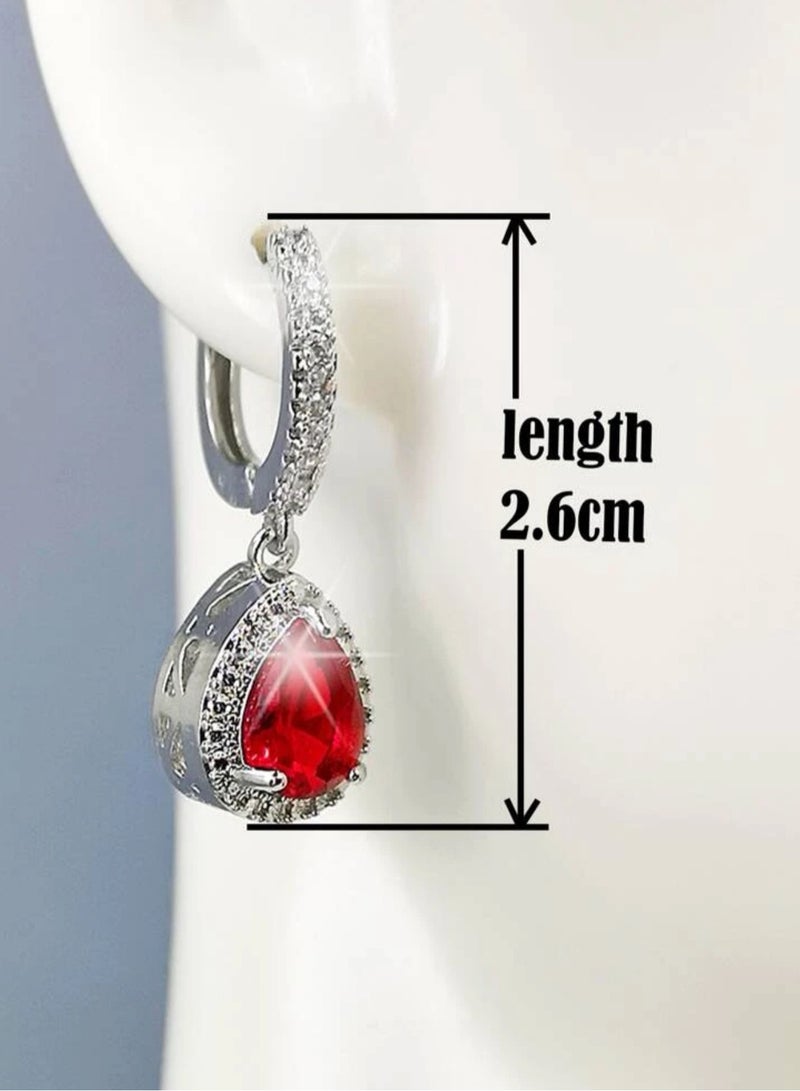 إيكوال حلق اذن نسائي مرصع بالزركون عالي الجودة - Image 4