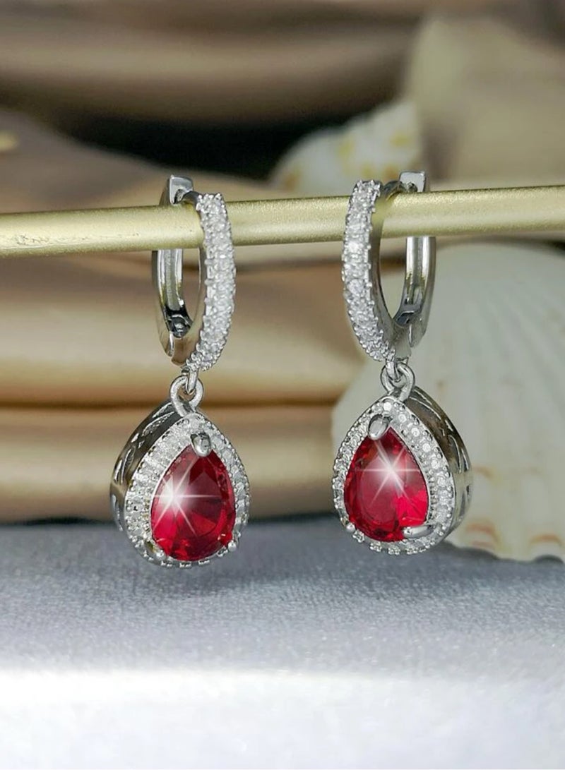 إيكوال حلق اذن نسائي مرصع بالزركون عالي الجودة - Image 1