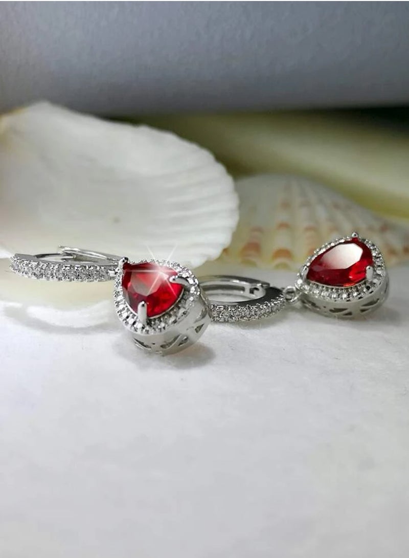 إيكوال حلق اذن نسائي مرصع بالزركون عالي الجودة - Image 3