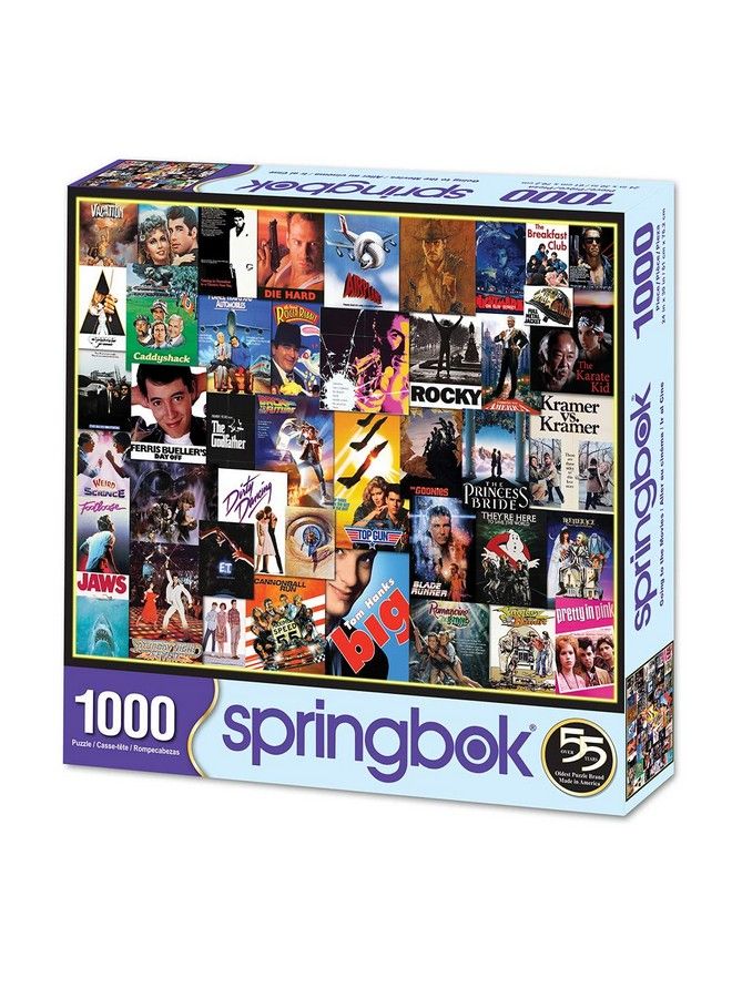 Springbok S 1000 Piece Jigsaw Puzzle Going To The Movies Made In Usa - Image 3