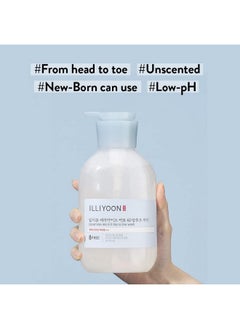 illiyoon Lliyoon Ceramide Ato 6.0 Top To Toe Wash For Baby Body Wash 500Ml 16.9 Fl Oz  - Image 4
