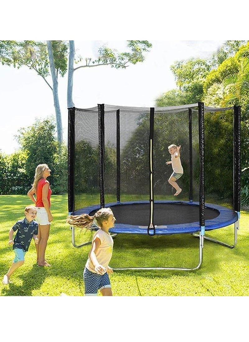 MaBaby - 14 FT Outdoor Large Trampoline Trampoline Home Children Indoor Kindergarten Outdoor Large Play Equipment Commercial Bouncer with Guard Net - Image 1