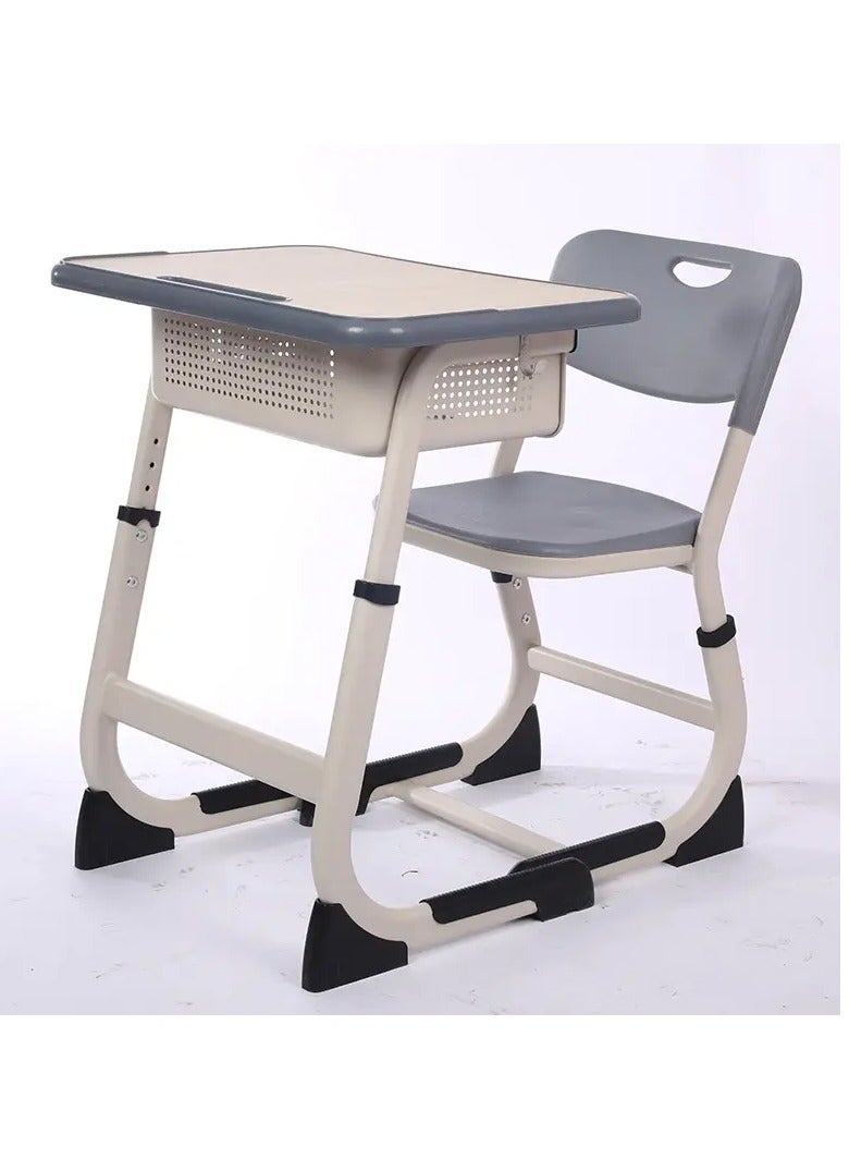 DubaiGallery Student Desk and Chair Set for Classrooms Adjustable Sizes for Children's School Furniture  - Image 2