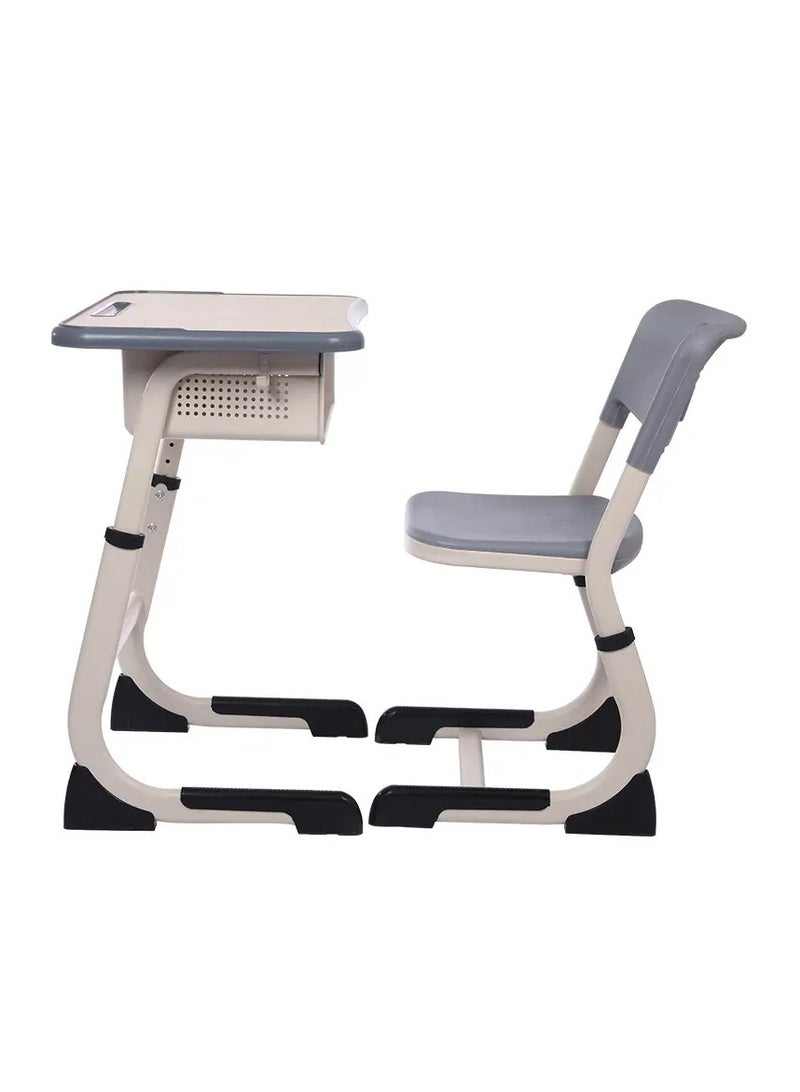 DubaiGallery Student Desk and Chair Set for Classrooms Adjustable Sizes for Children's School Furniture  - Image 3