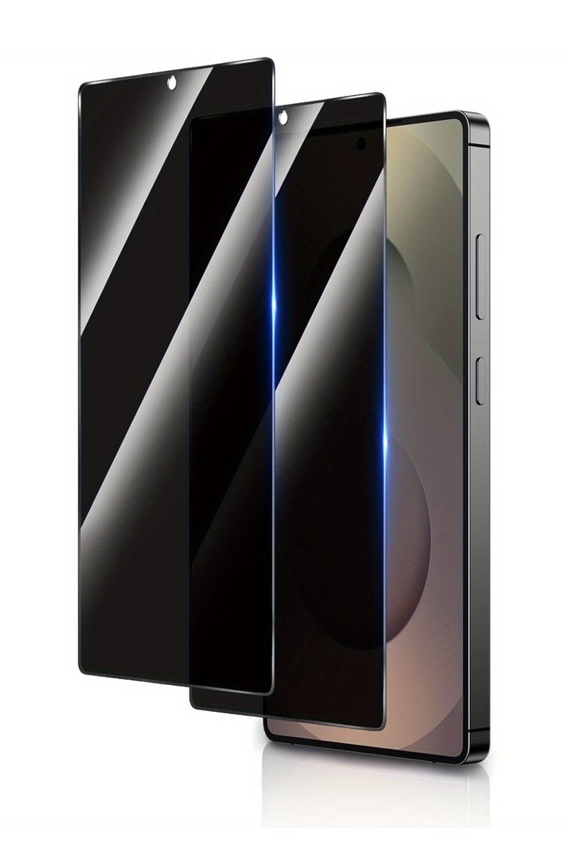 RUYU واقي شاشة لقافه زجاجي RUYU لهاتف Galaxy S25 Ultra – خصوصية عالية, طلاء مضاد للبصمات, حماية مقسّاة بسمك 0.3 مم - Image 2