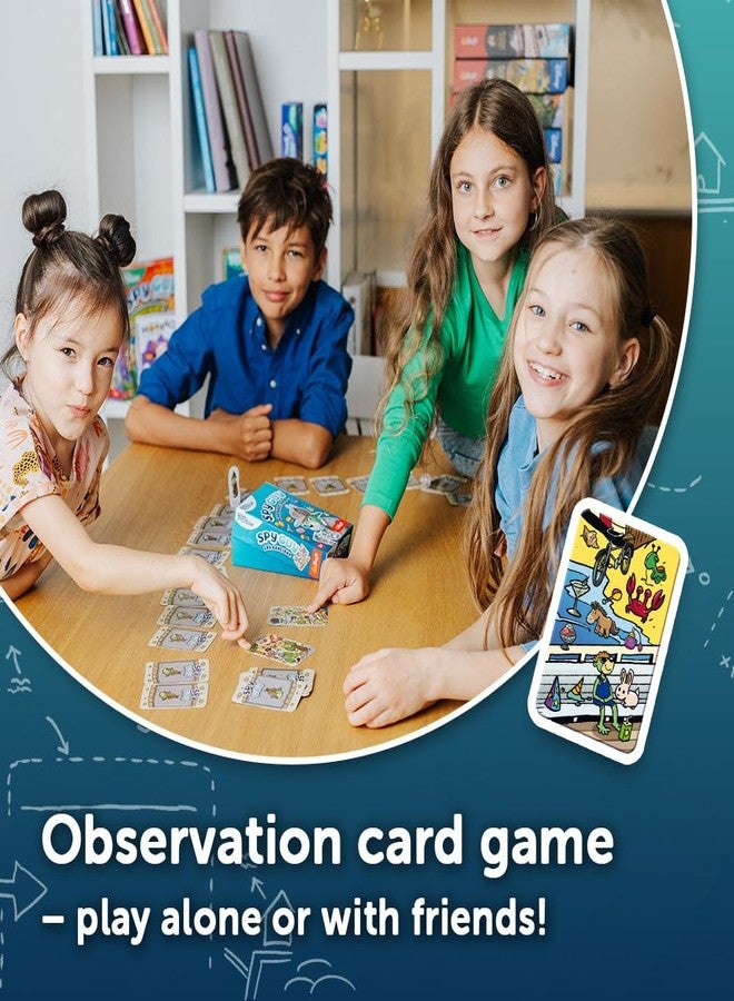 Trefl - Spy Guy Card Game - Cooperative Observation Game, Pocket Family Game, Searching for Clues, for Adults and Children Aged 5 and Older - Image 3