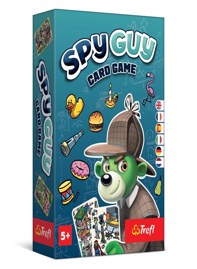 Trefl - Spy Guy Card Game - Cooperative Observation Game, Pocket Family Game, Searching for Clues, for Adults and Children Aged 5 and Older - Image 1