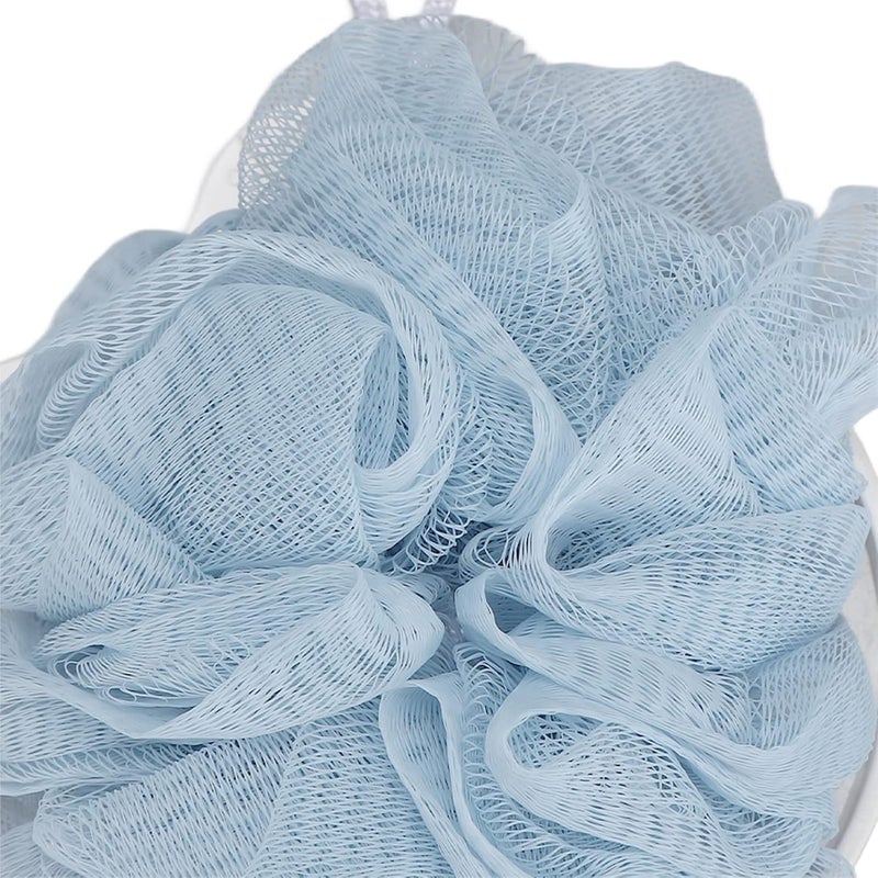 klarako Multifunctional Long Handle Shower Brush Set, Including 3 Handles/1 Sponge Brush Head/1 Loofah Mesh Brush Head And 1 Massage Brush Head, Skin Exfoliating Bath Back Sponge Scrubber Brush - Image 4