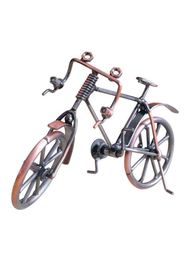 general Metal Antique Bike Model Figurine Bronze/Black 170x110x60mm - Image 1