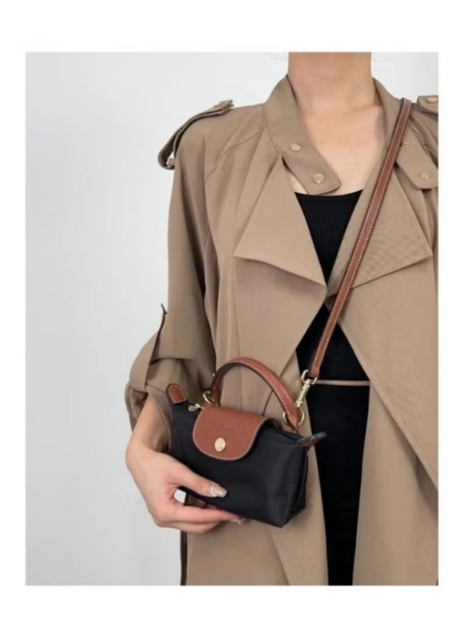 Genuine Leather Purse Straps - Adjustable Shoulder Strap for Longchamp Mini Bags - Image 2
