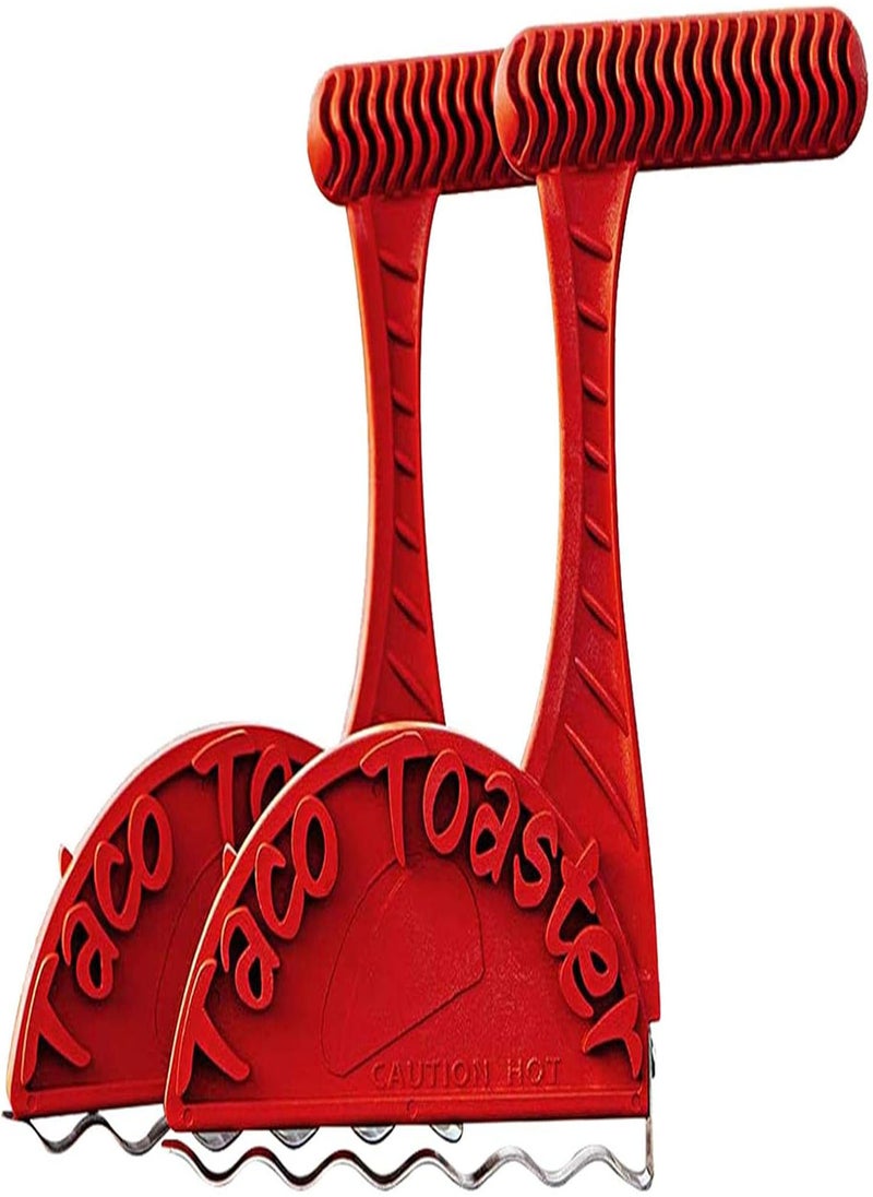 GGOOT Taco Shell Maker | Tortilla Bowl Maker - Baking Tool for Taco Toaster, Shell Making Tool Made of Plastic for Crispy Healthy and Fresh Tortilla Shells, Kitchen Tools for All Standard Toasters  - Image 1