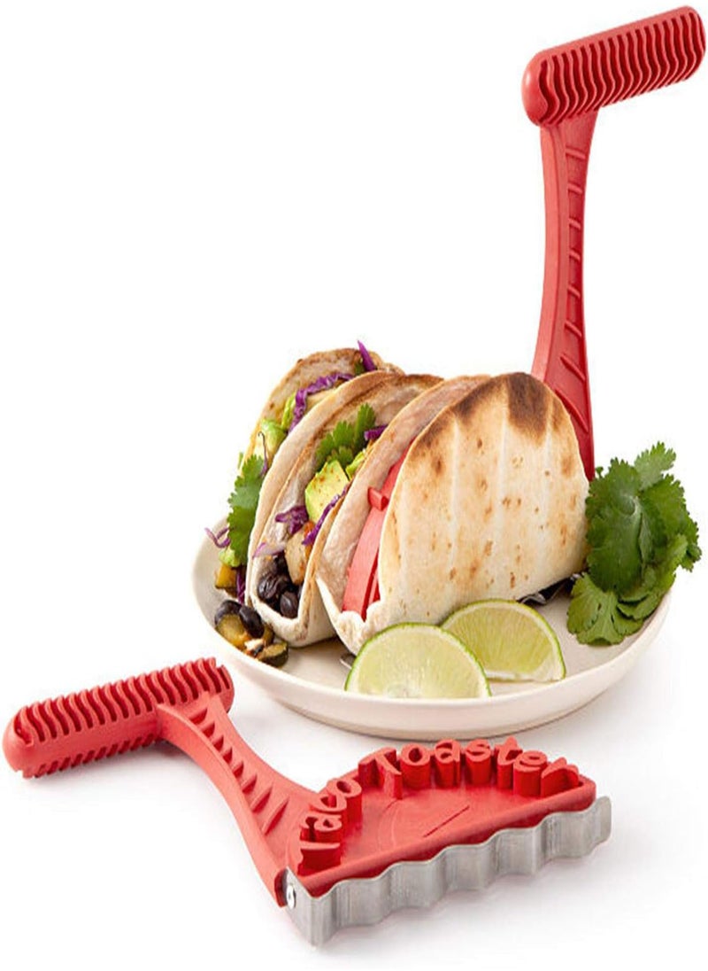 GGOOT Taco Shell Maker | Tortilla Bowl Maker - Baking Tool for Taco Toaster, Shell Making Tool Made of Plastic for Crispy Healthy and Fresh Tortilla Shells, Kitchen Tools for All Standard Toasters  - Image 2