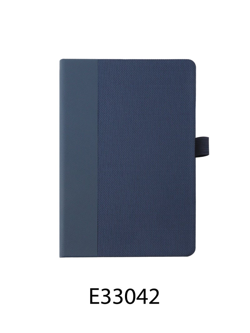 ORYX Unisex Textile-Covered Modern Notebook – Durable, Stylish Journal with Soft Touch Blue - Image 2