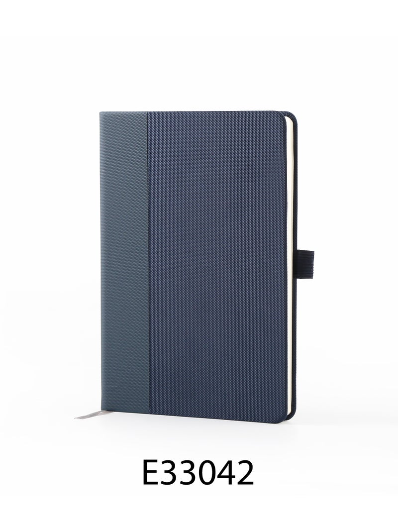 ORYX Unisex Textile-Covered Modern Notebook – Durable, Stylish Journal with Soft Touch Blue - Image 1