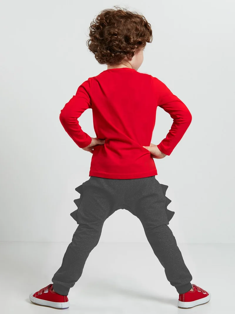 Denokids Boy's Caterpillar Trouser Set