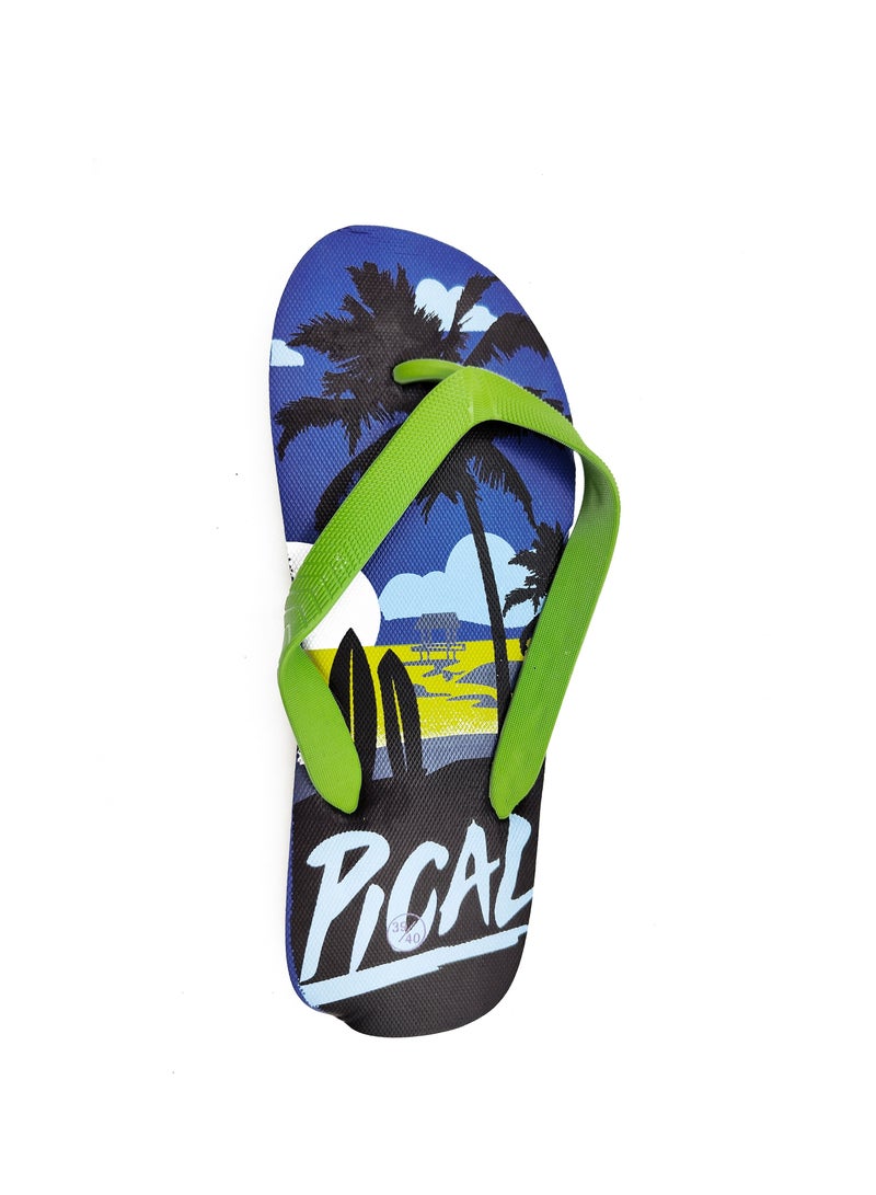 Printed Flip Flop Beach Slipper  - Image 2