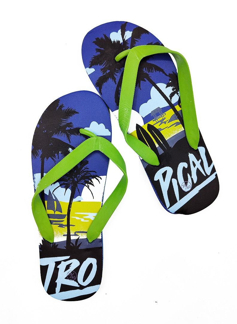 Printed Flip Flop Beach Slipper  - Image 1