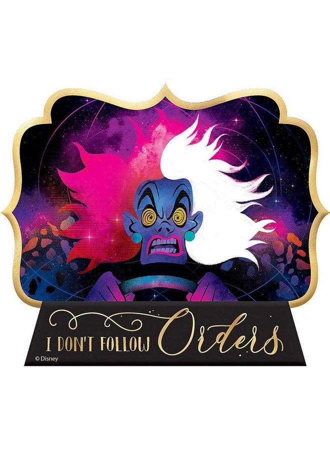 Amscan ©Disney Villains Cruella Mini Message W/Easel Back ; 4 4/5" X 5 4/5" ; 1 Pc - Image 2