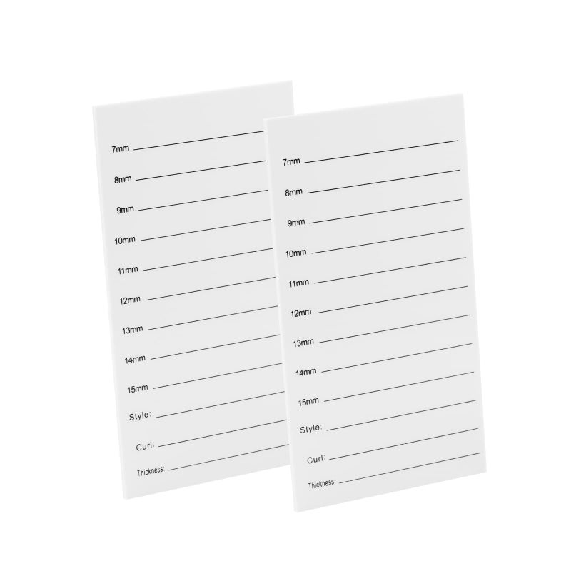 FADLASH 2 Pcs Lash Holder for Eyelash Extensions Acrylic Disposable Lash Hand Pallet Lash Tile for Extensions By FADLASH - Image 1