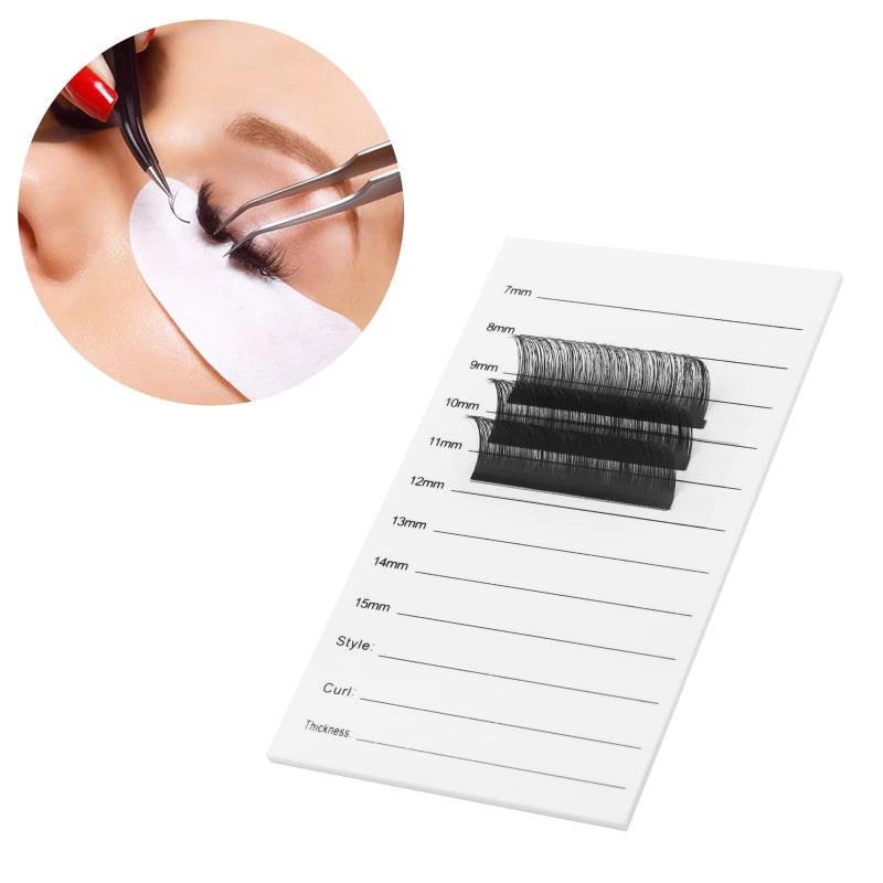 FADLASH 2 Pcs Lash Holder for Eyelash Extensions Acrylic Disposable Lash Hand Pallet Lash Tile for Extensions By FADLASH - Image 3